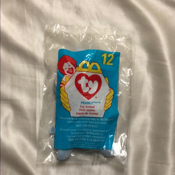 Ty Other - McDonalds #12 TY Teenie Beanie Babies “Peanut”